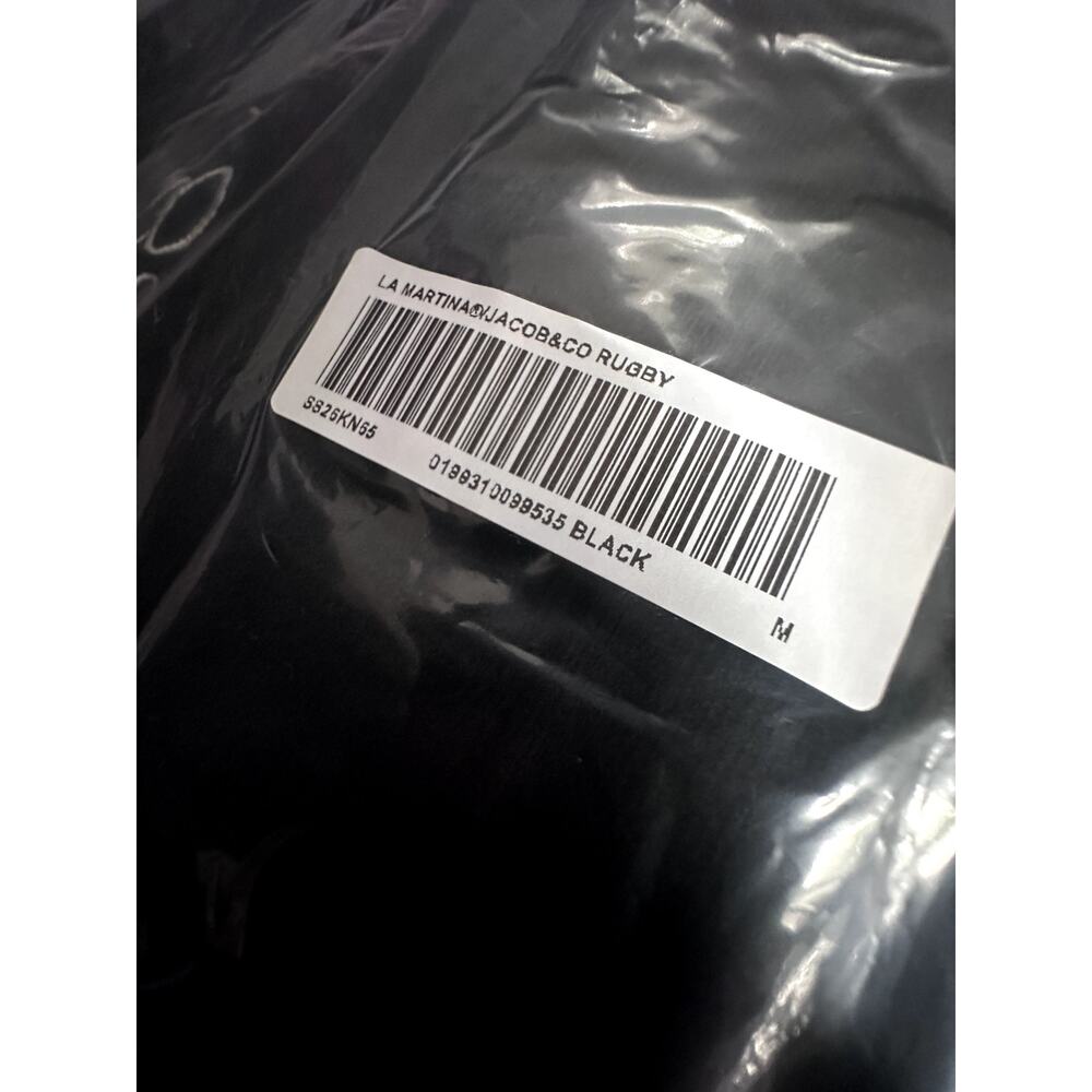 Supreme La Martina Rugby Black Jacob Co – Medium – Brand New in Bag - Picture 12 of 13